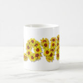 Sonnenblumen-Liebe-Tasse Kaffeetasse (Mittel)