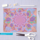 Sonnenblumen Lila rosa Pastell Abstrakt Decoupage Seidenpapier (Handwerk)