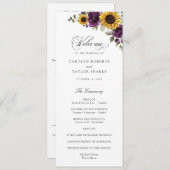 Sonnenblumen Lila Vegetation Blüten Rustikale Hoch Programm (Vorne/Hinten)