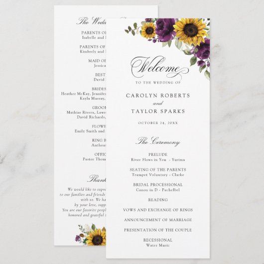 Sonnenblumen Lila Vegetation Blüten Rustikale Hoch Programm (Vorne/Hinten)