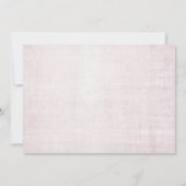 Sonnenblumen Lilac Hydrangea Wood Chic Brautparty Einladung (Rückseite)