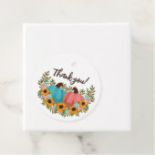 Sonnenblumen Little Pumpkin Gender Offenbarung Dan Geschenkanhänger (Beispiel)