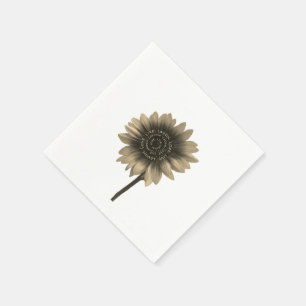 Sonnenblumen Live-Laugh Liebe Serviette