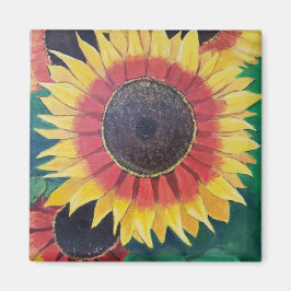 Sonnenblumen Magnet