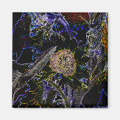 SONNENBLUMEN MAGNET (Vorne)