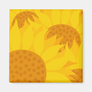 Sonnenblumen Magnet