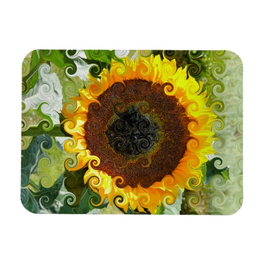 SONNENBLUMEN MAGNET (Horizontal)