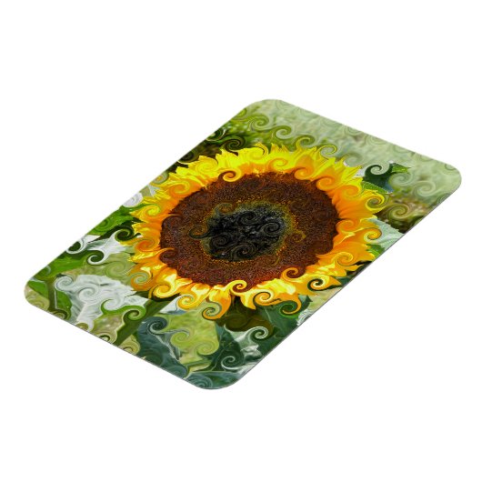 SONNENBLUMEN MAGNET (Linke Seite)