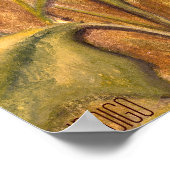 Sonnenblumen Malerei kanadischer Landschaftsdrucke Poster (Ecke)