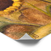 Sonnenblumen Malerei kanadischer Landschaftsdrucke Poster (Ecke)