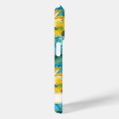 Sonnenblumen-Malerei monogrammiert Case-Mate iPhone Hülle (Rückseite / Rechts)