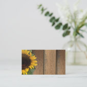 Sonnenblumen, Malerei, Pflanze, Reiki, Visitenkart Visitenkarte (Stehend Vorderseite)