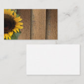 Sonnenblumen, Malerei, Pflanze, Reiki, Visitenkart Visitenkarte (Vorne/Hinten)