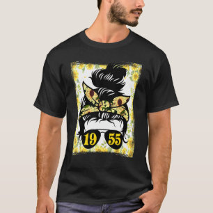 Sonnenblumen-Mama, geboren 1955, Geburtstag, Gärtn T-Shirt