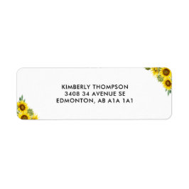 Sonnenblumen Maßgeschneidert Moderner Abschluss