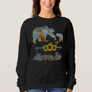 Sonnenblumen Matching Family Outfits Momma Bären M Sweatshirt