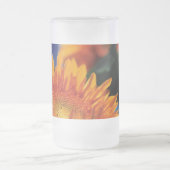 Sonnenblumen Mattglas Bierglas (Mittel)