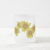 Sonnenblumen Mattglastasse (Mittel)