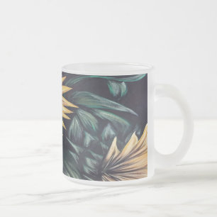 Sonnenblumen Mattglastasse