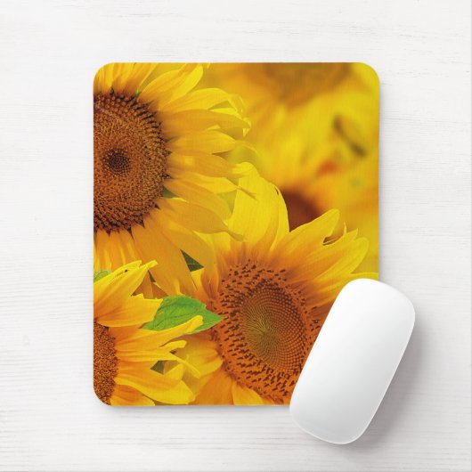Sonnenblumen Mauspad (Mit Mouse)