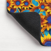 Sonnenblumen-Mauspad Mousepad (Ecke)