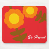Sonnenblumen-Mauspad Mousepad (Vorne)