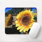 Sonnenblumen-Mauspad Mousepad (Mit Mouse)