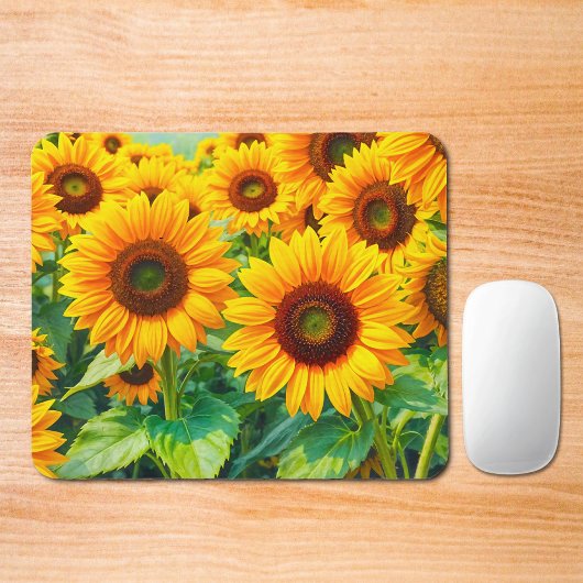 Sonnenblumen-Mauspad Mousepad