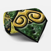 Sonnenblumen Medallion Krawatte (Gerollt)