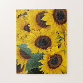 Sonnenblumen-Melodie-Puzzle, 28 cm x 36 cm, 252 Te Puzzle