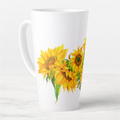 Sonnenblumen Milchtasse (Linke Ecke)
