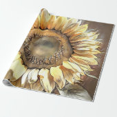 Sonnenblumen Mirror Modern Art Collection Geschenkpapier (Ungerollt)