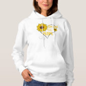 Sonnenblumen mit Angebot Hoodie (Vorderseite)