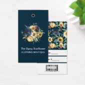 Sonnenblumen mit Bar Code-Preisschildern (Schreibtisch)