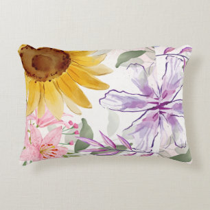 Sonnenblumen-Mix-Design Dekokissen