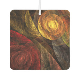 Sonnenblumen Modernes Abstraktes Kunstmuster Autolufterfrischer