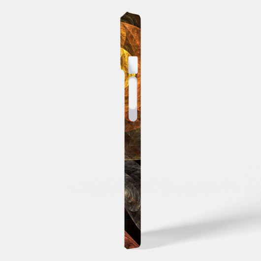 Sonnenblumen Modernes Abstraktes Kunstmuster Case-Mate iPhone Hülle (Rückseite / Links)