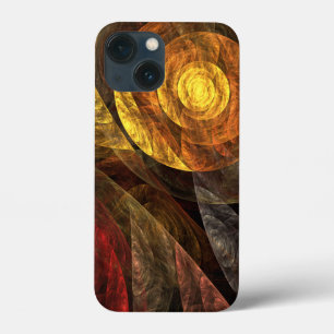 Sonnenblumen Modernes Abstraktes Kunstmuster Case-Mate iPhone Hülle