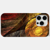 Sonnenblumen Modernes Abstraktes Kunstmuster Case-Mate iPhone Hülle (Rückseite (Horizontal))