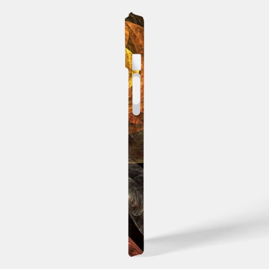 Sonnenblumen Modernes Abstraktes Kunstmuster Case-Mate iPhone Hülle (Rückseite / Links)