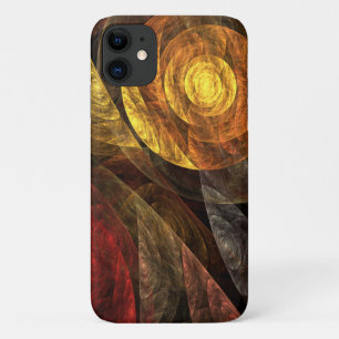 Sonnenblumen Modernes Abstraktes Kunstmuster Case-Mate iPhone Hülle