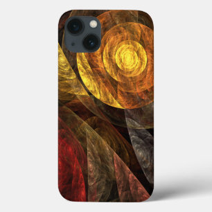 Sonnenblumen Modernes Abstraktes Kunstmuster Case-Mate iPhone Hülle