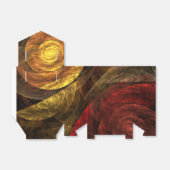 Sonnenblumen Modernes Abstraktes Kunstmuster Geschenkschachtel (Ungefaltet)