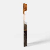 Sonnenblumen Modernes Abstraktes Kunstmuster iPhone Hülle (Linke Seite)