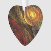 Sonnenblumen Modernes Abstraktes Kunstmuster Ornament (Vorderseite)