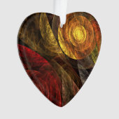 Sonnenblumen Modernes Abstraktes Kunstmuster Ornament (Vorderseite)