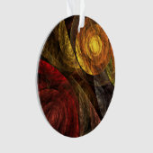 Sonnenblumen Modernes Abstraktes Kunstmuster Ornament (Vorderseite)