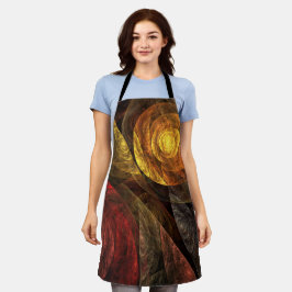 Sonnenblumen Modernes Abstraktes Kunstmuster Schürze