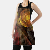 Sonnenblumen Modernes Abstraktes Kunstmuster Schürze (InSitu)