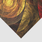 Sonnenblumen Modernes Abstraktes Kunstmuster Seidenpapier (Ausschnitt)